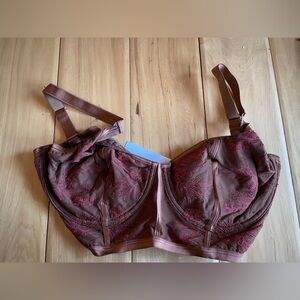 NWT Cosabella Kalahari Curvy Copper Bralette Size Small